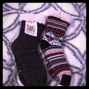 Fuzzy winter socks